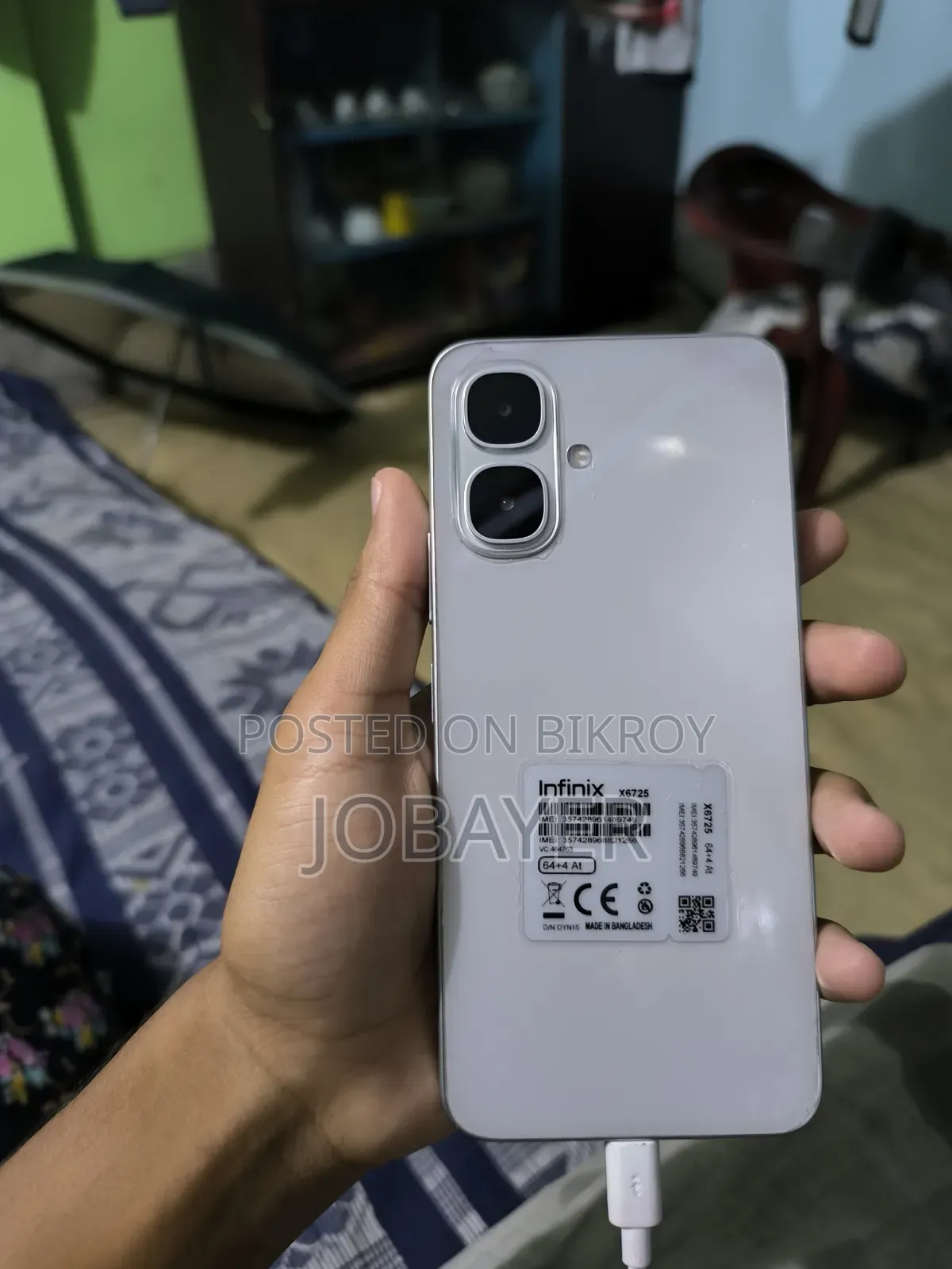 New Infinix Smart 10 64 GB White