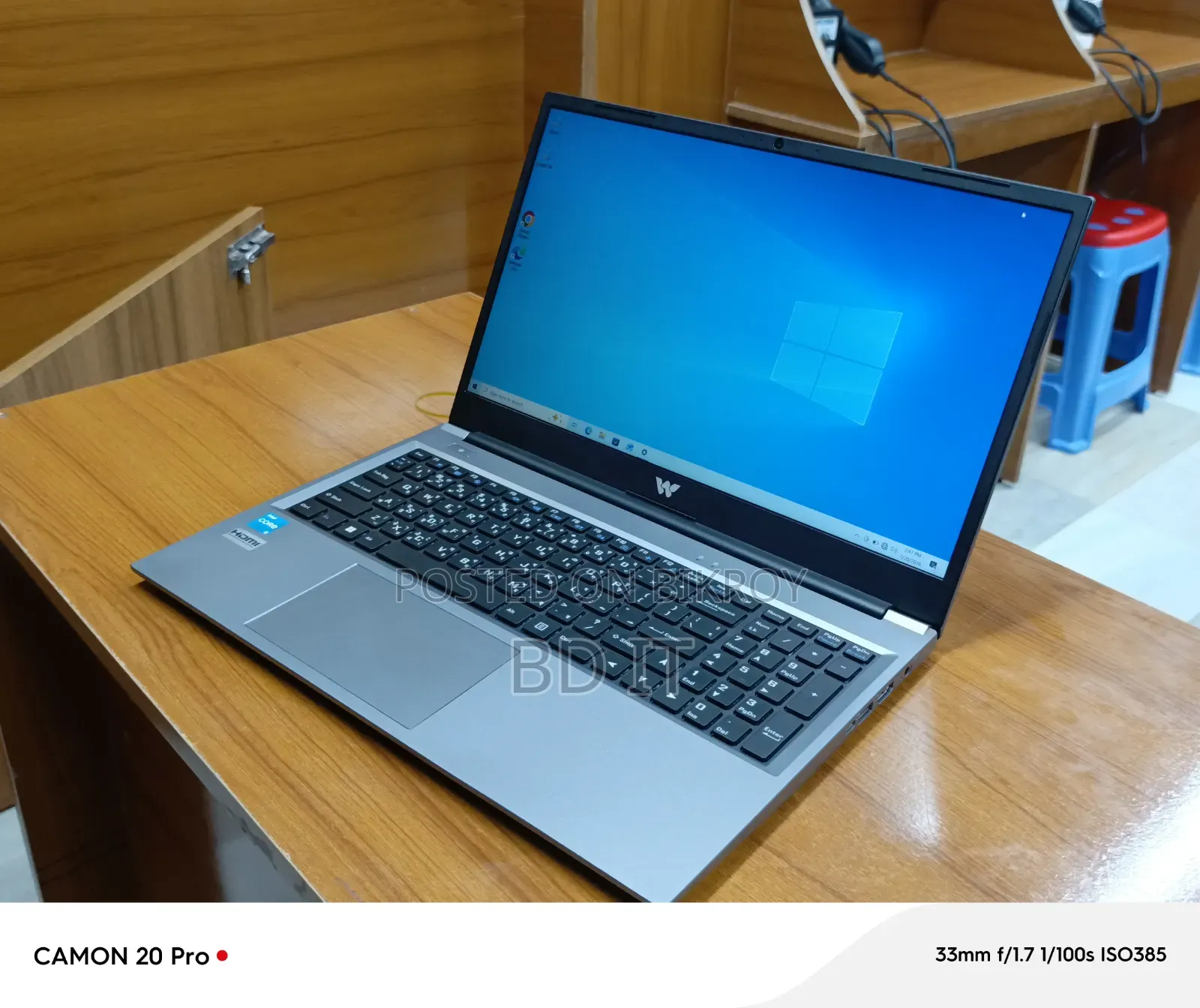 Laptop 8GB Intel Core I3 SSD 128GB