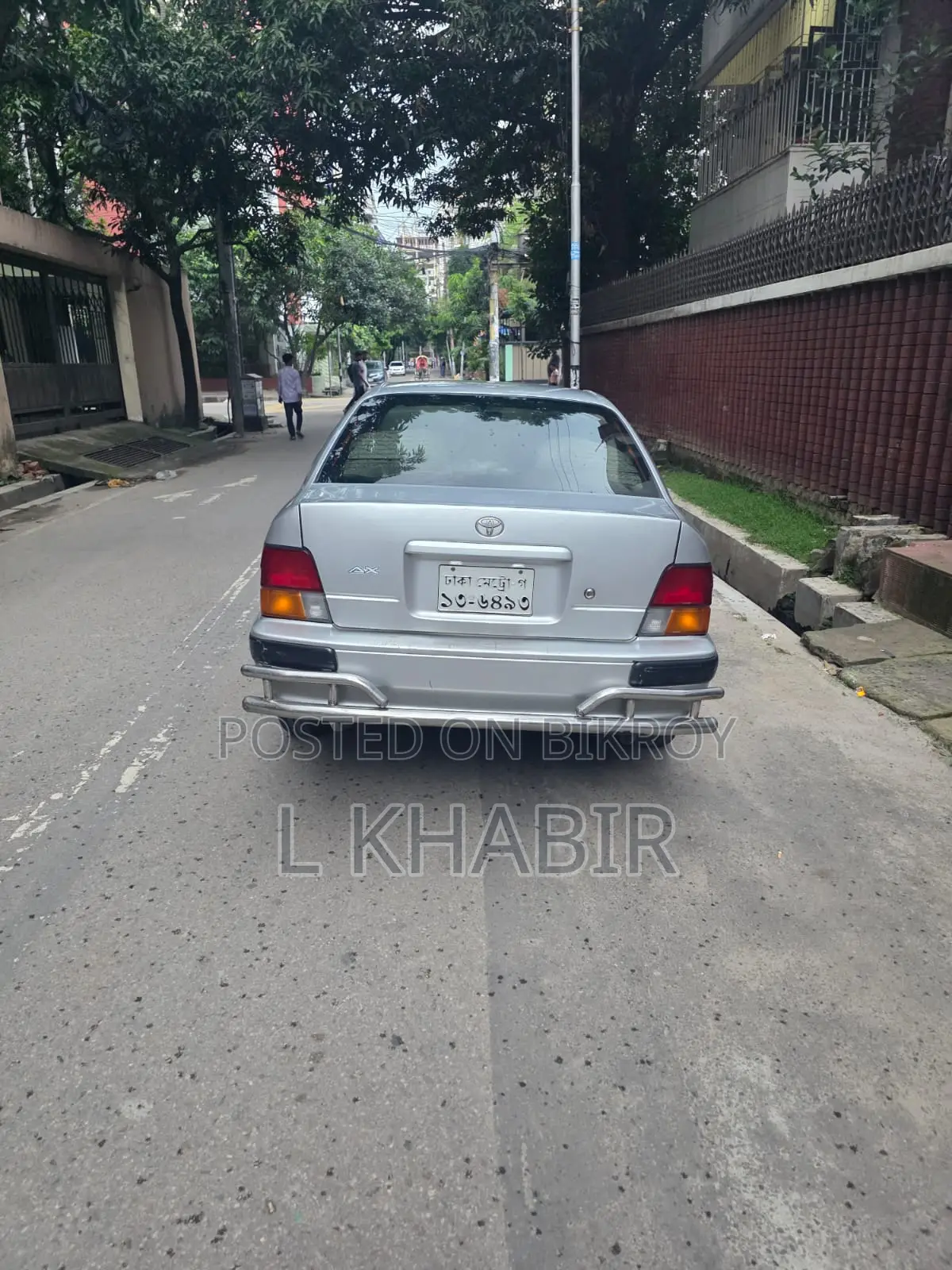 টয়োটা করসা ১৯৯৫ সিলভার
