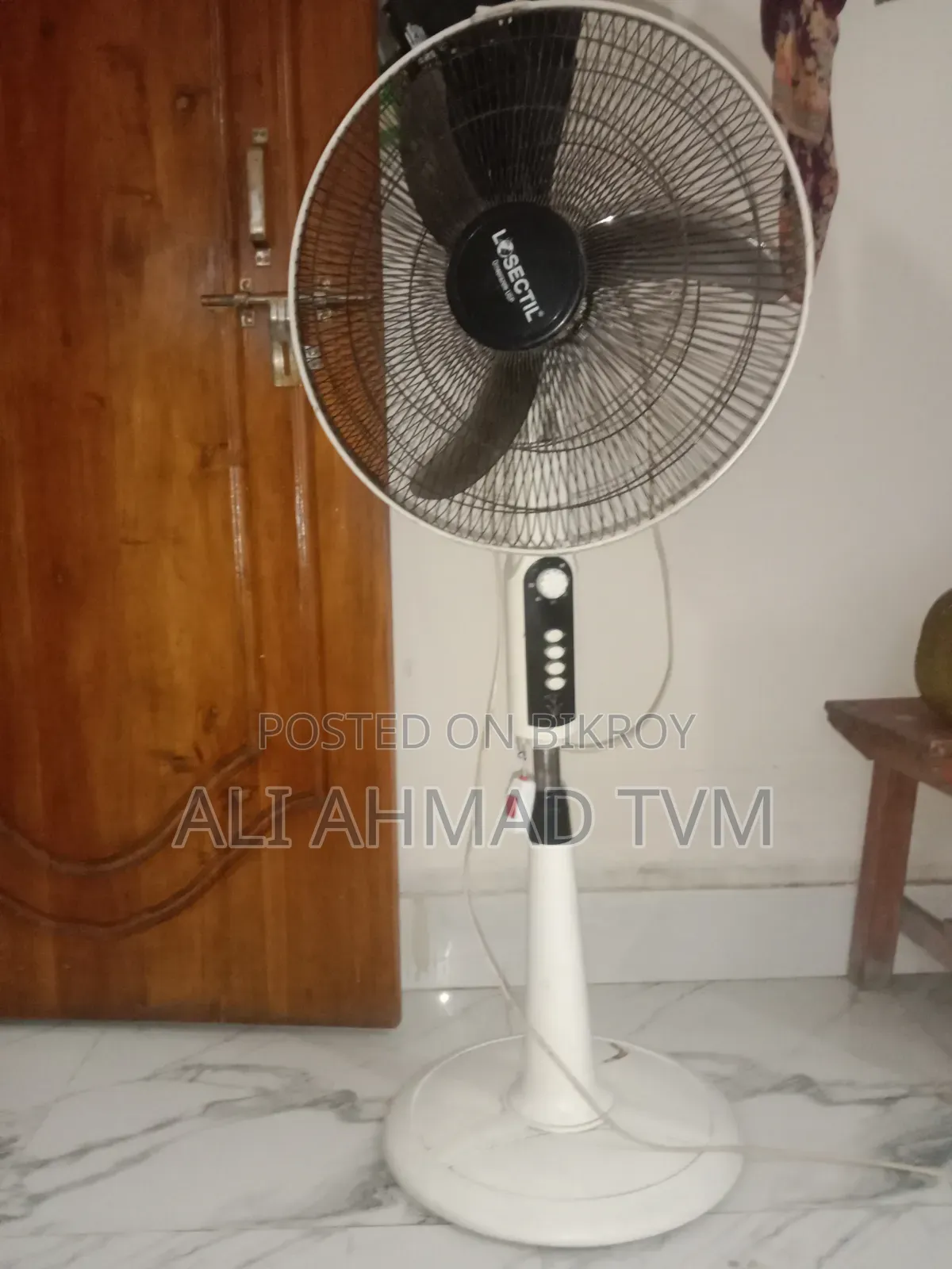 Fan for sale. Owner's number