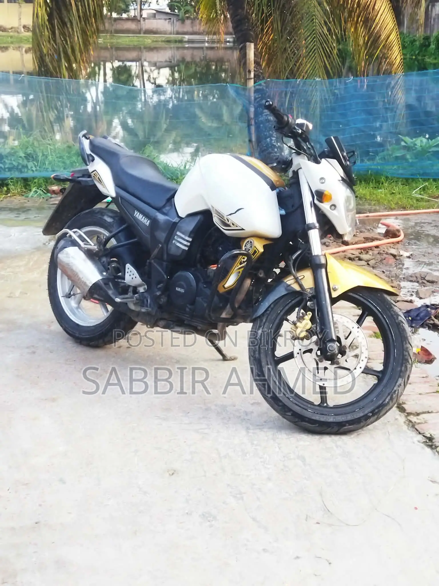 Yamaha FZ 2015 White