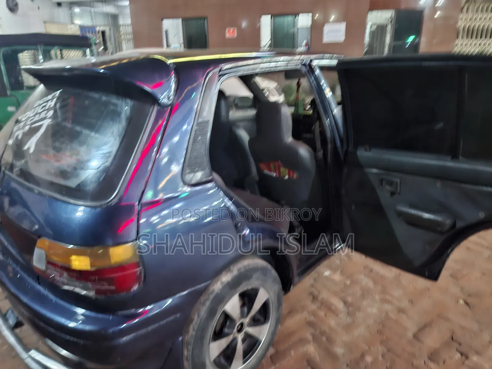 Toyota Starlet 1997 Blue