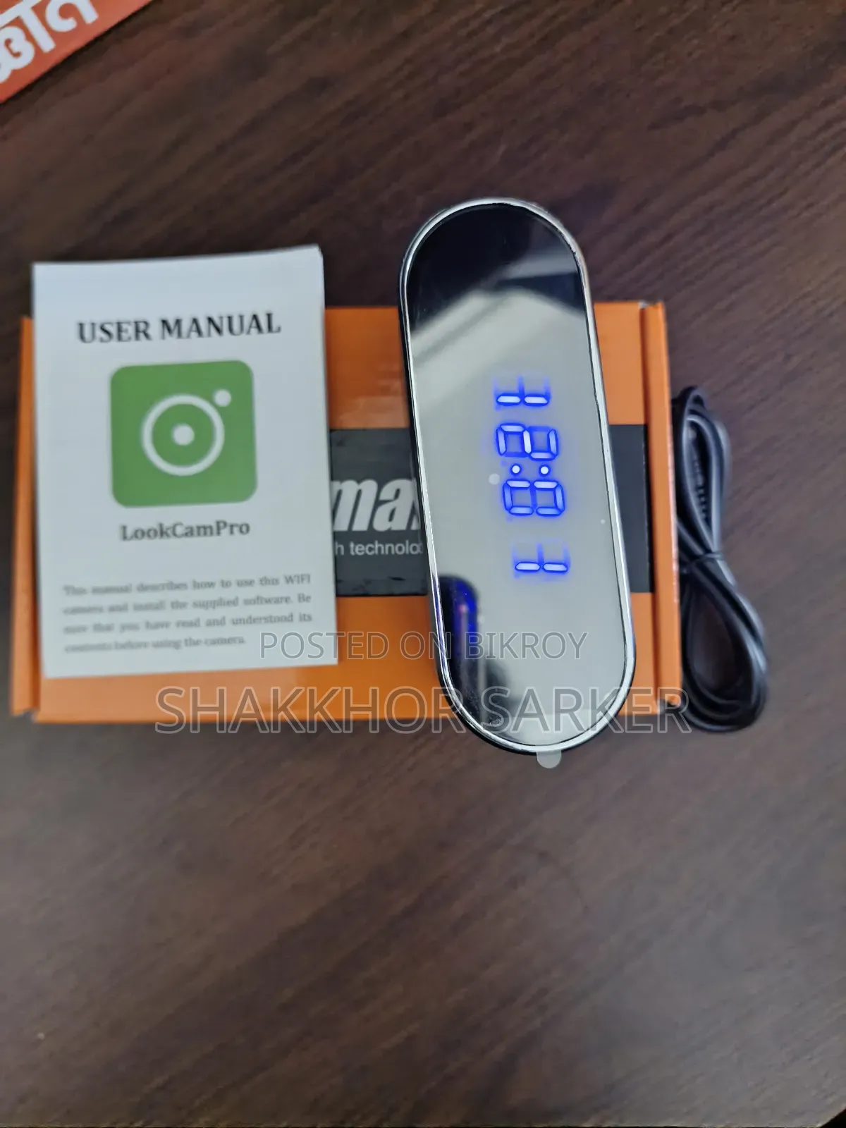 Spy Clock Hidden Camera