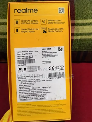 New Realme C85 4G 128 GB Blue
