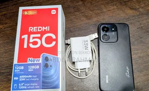 New Xiaomi Redmi 15C 4G 128 GB Black