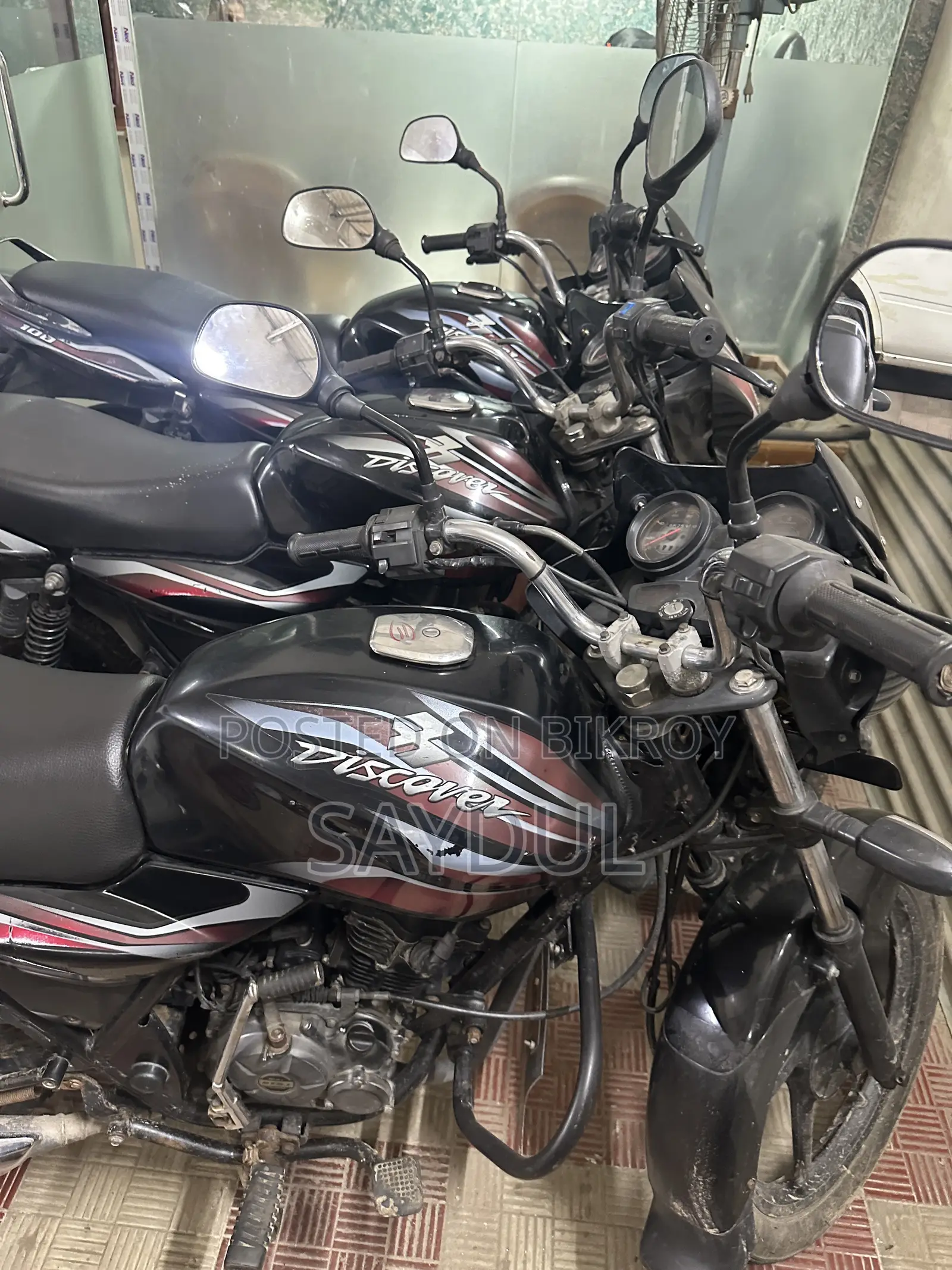 Bajaj Discover 100 2017 Black