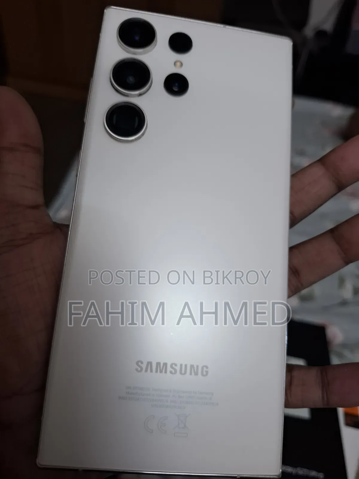 Samsung Galaxy S23 Ultra 256 GB White