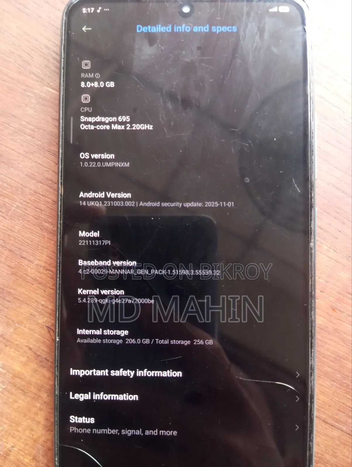 Xiaomi Poco X5 Pro 256 GB Green