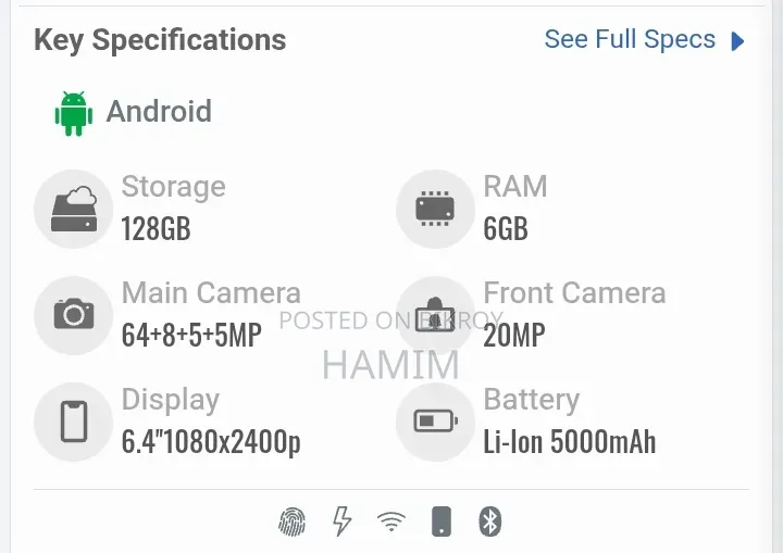 Samsung Galaxy A32 128 GB Gray