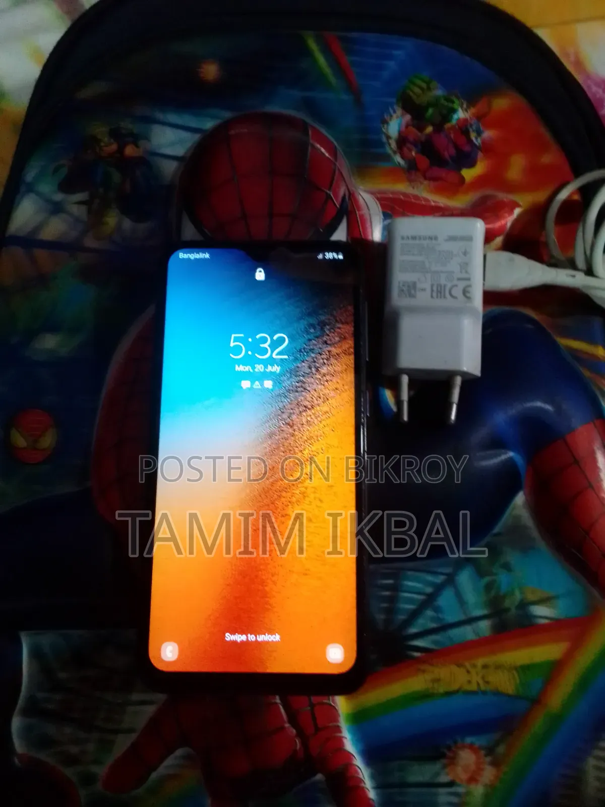 Samsung A10 32 GB Black