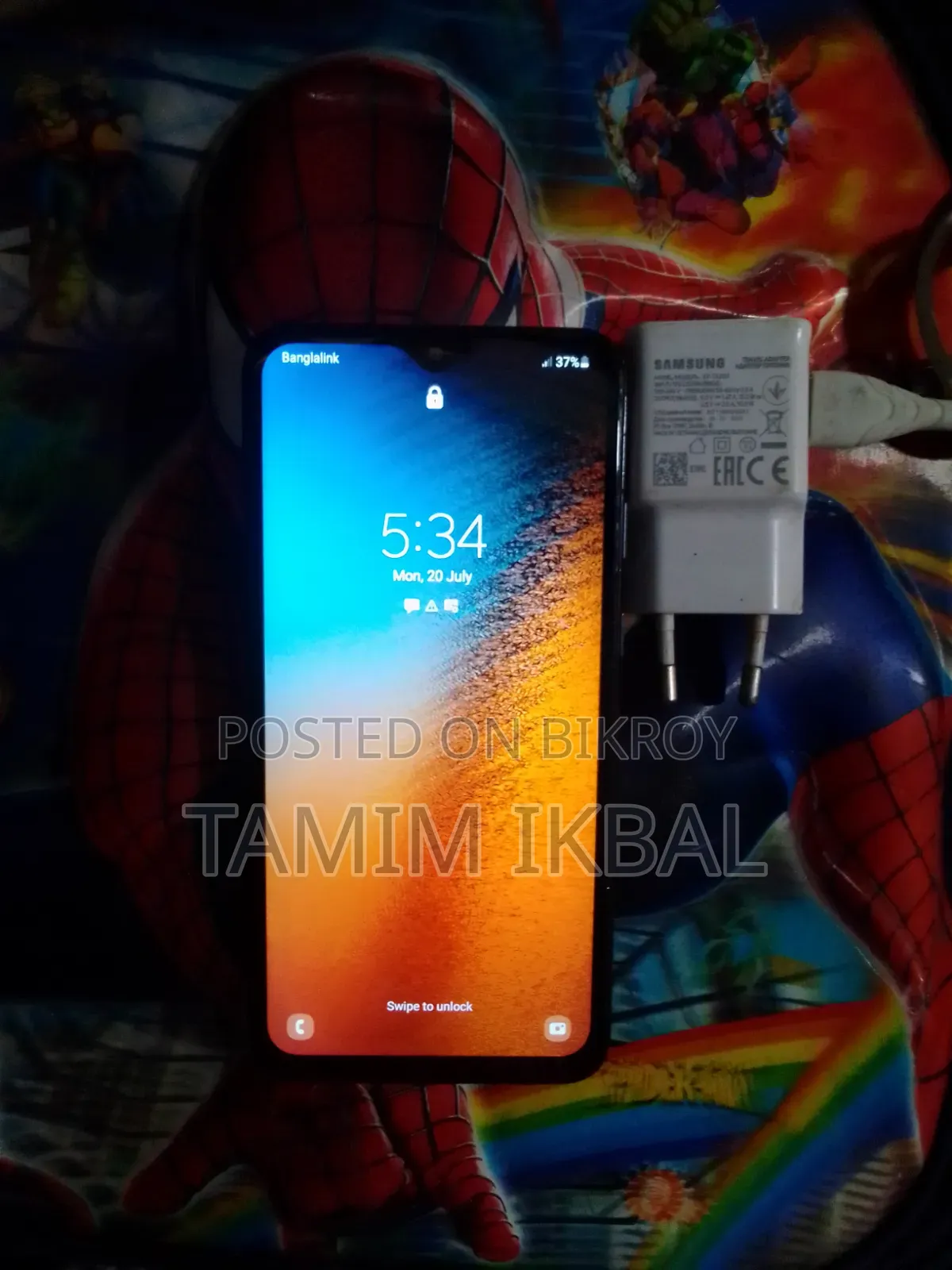 Samsung A10 32 GB Black