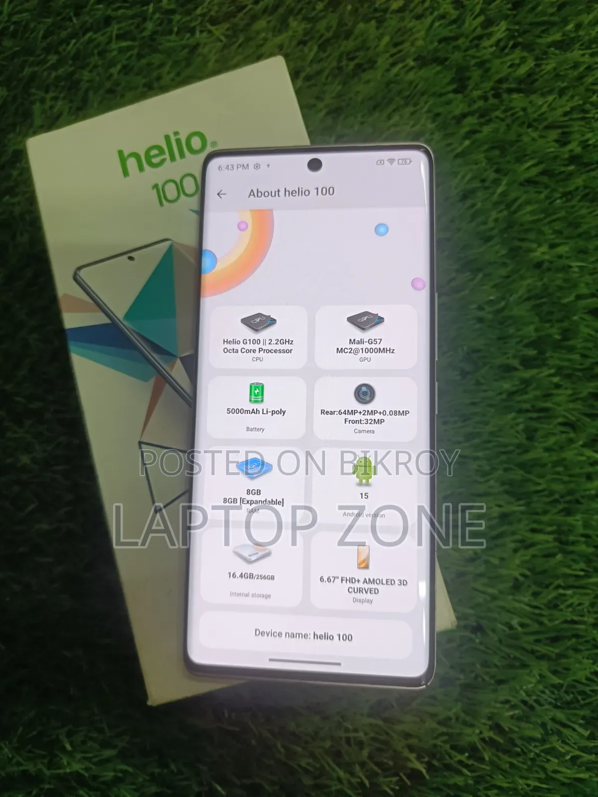 Helio 100 256 GB Gold