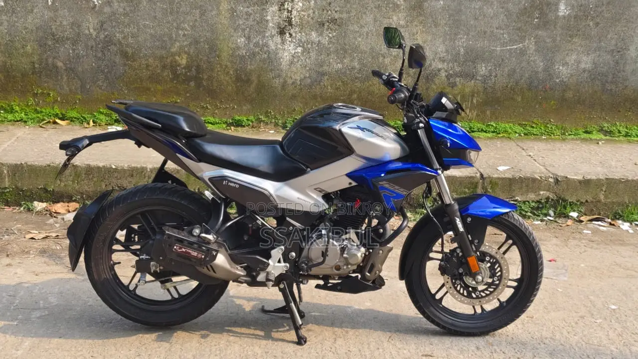 নতুন হিরো এক্সট্রিম ১২৫আর ২০২৫ ব্লু