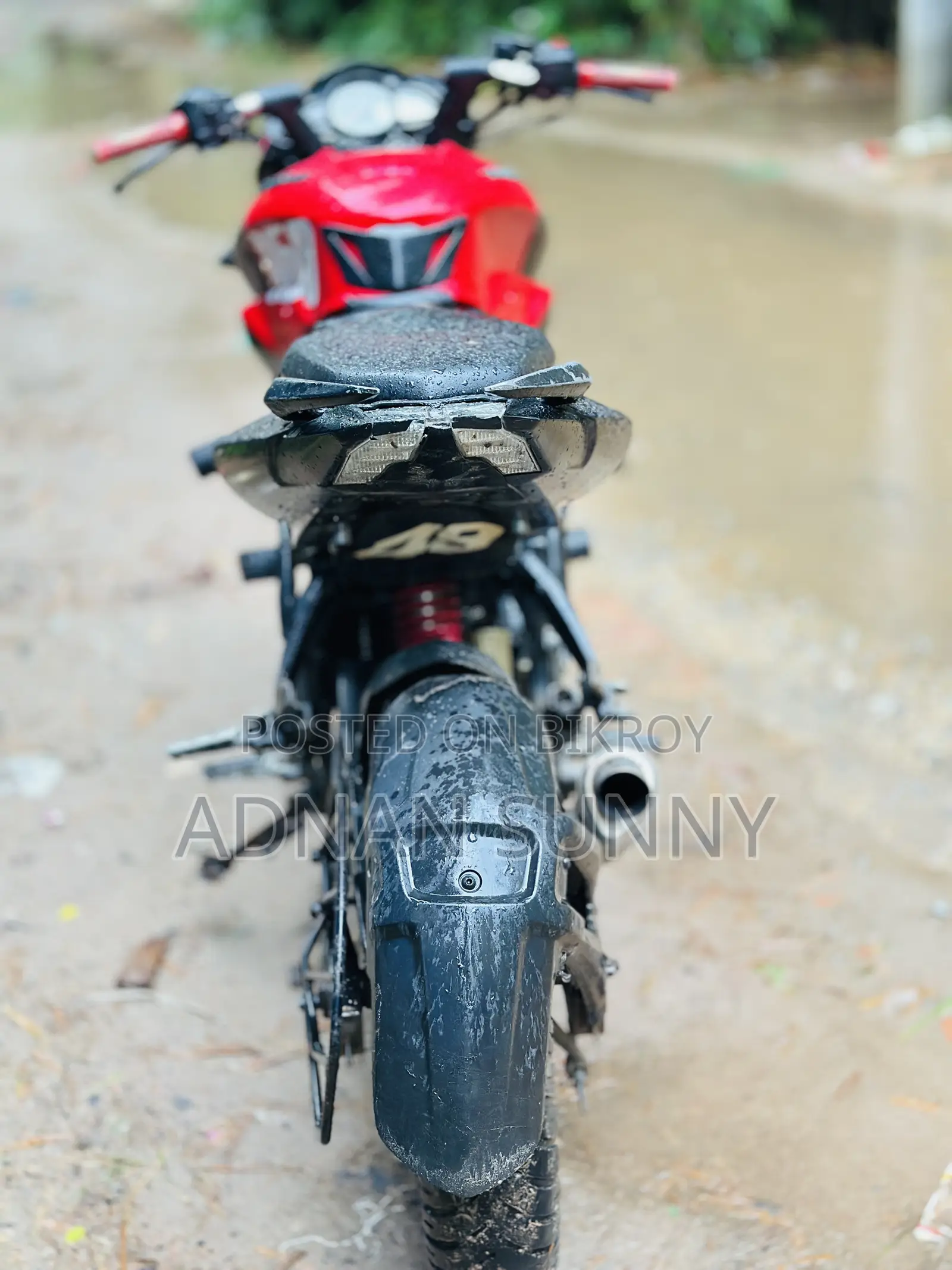 Bajaj Pulsar NS 160 2018 Red