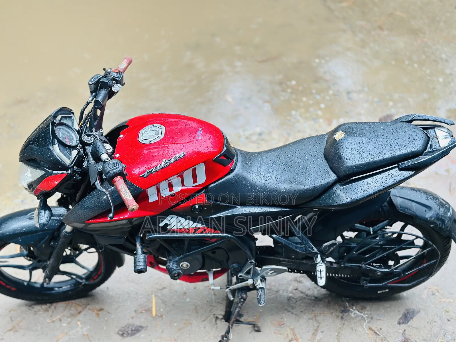 Bajaj Pulsar NS 160 2018 Red