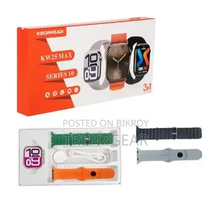 স্টাইল ও টেকনোলজির পারফেক্ট কম্বিনেশন: KW25 Max Series 10 Smart Watch