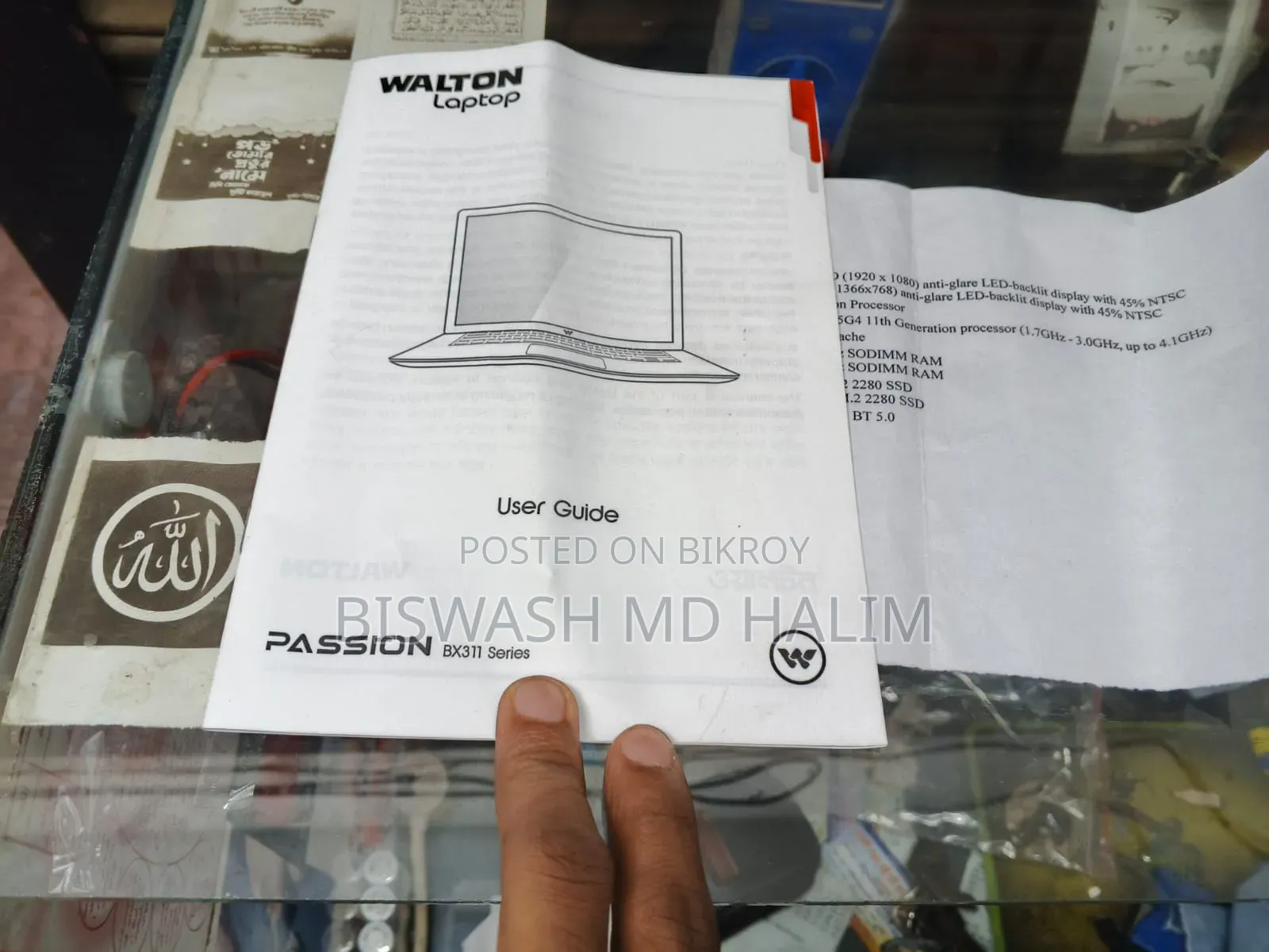 Laptop 8GB Intel Core I3 SSD 512GB