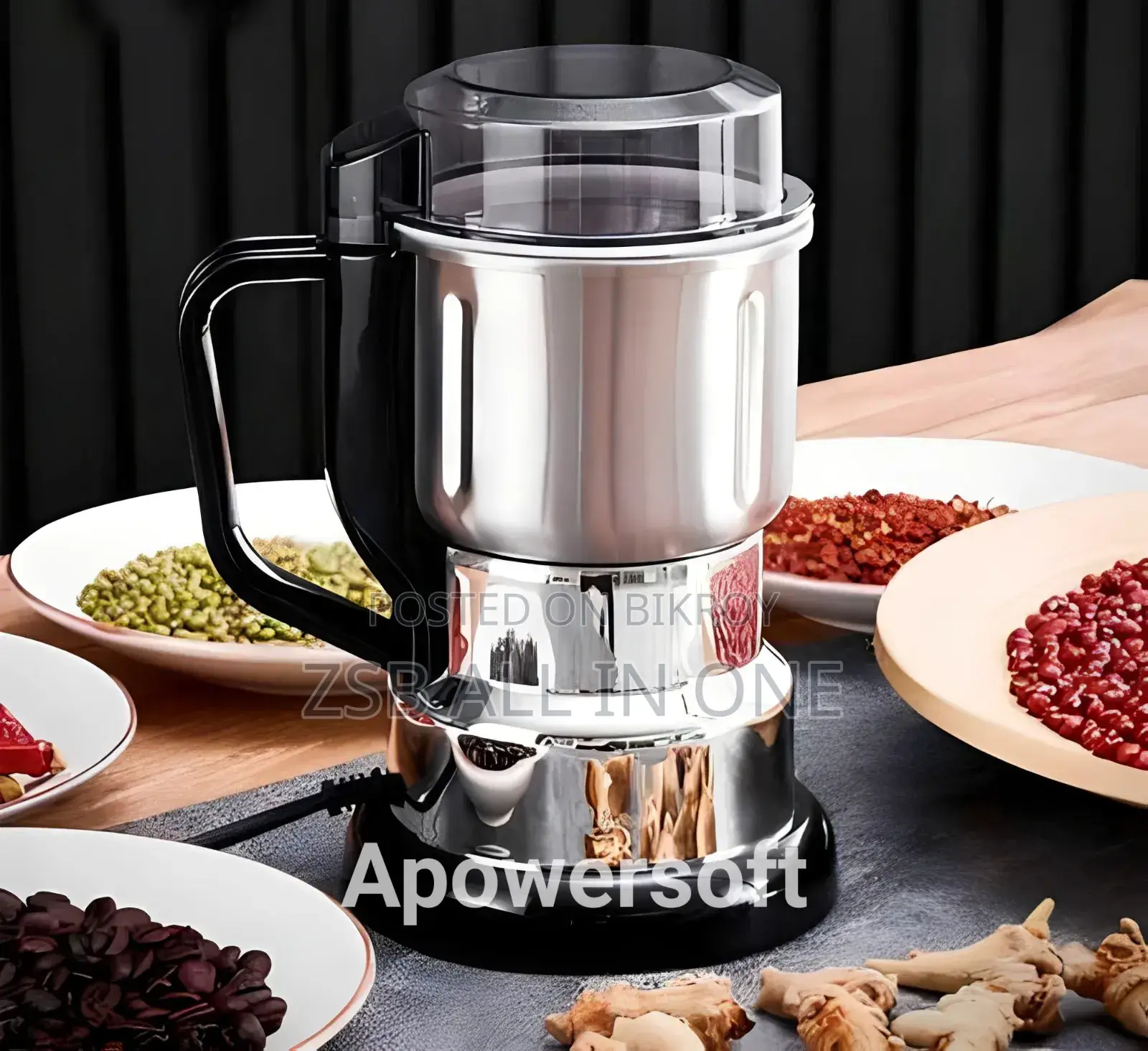 Multifunctional Electric Stainless Steel Food Grinder 600W
