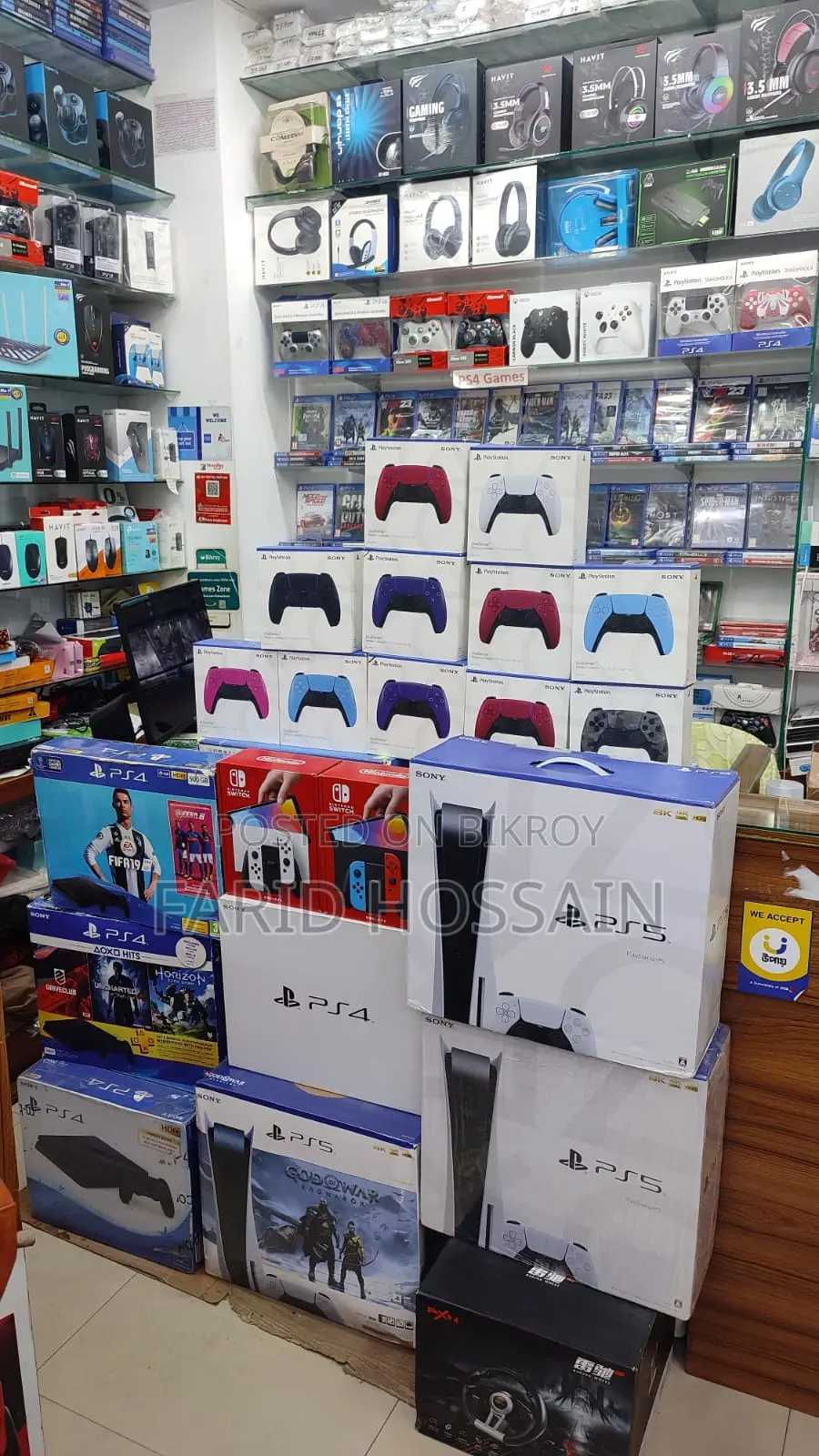 PS5 Slim Fat Used Available With Warranty