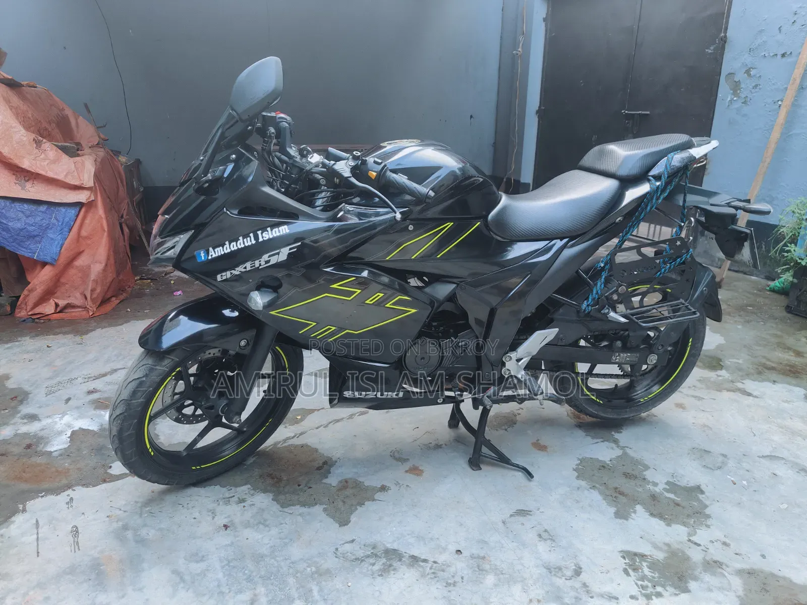 Suzuki Gixxer SF FI 2024 Black