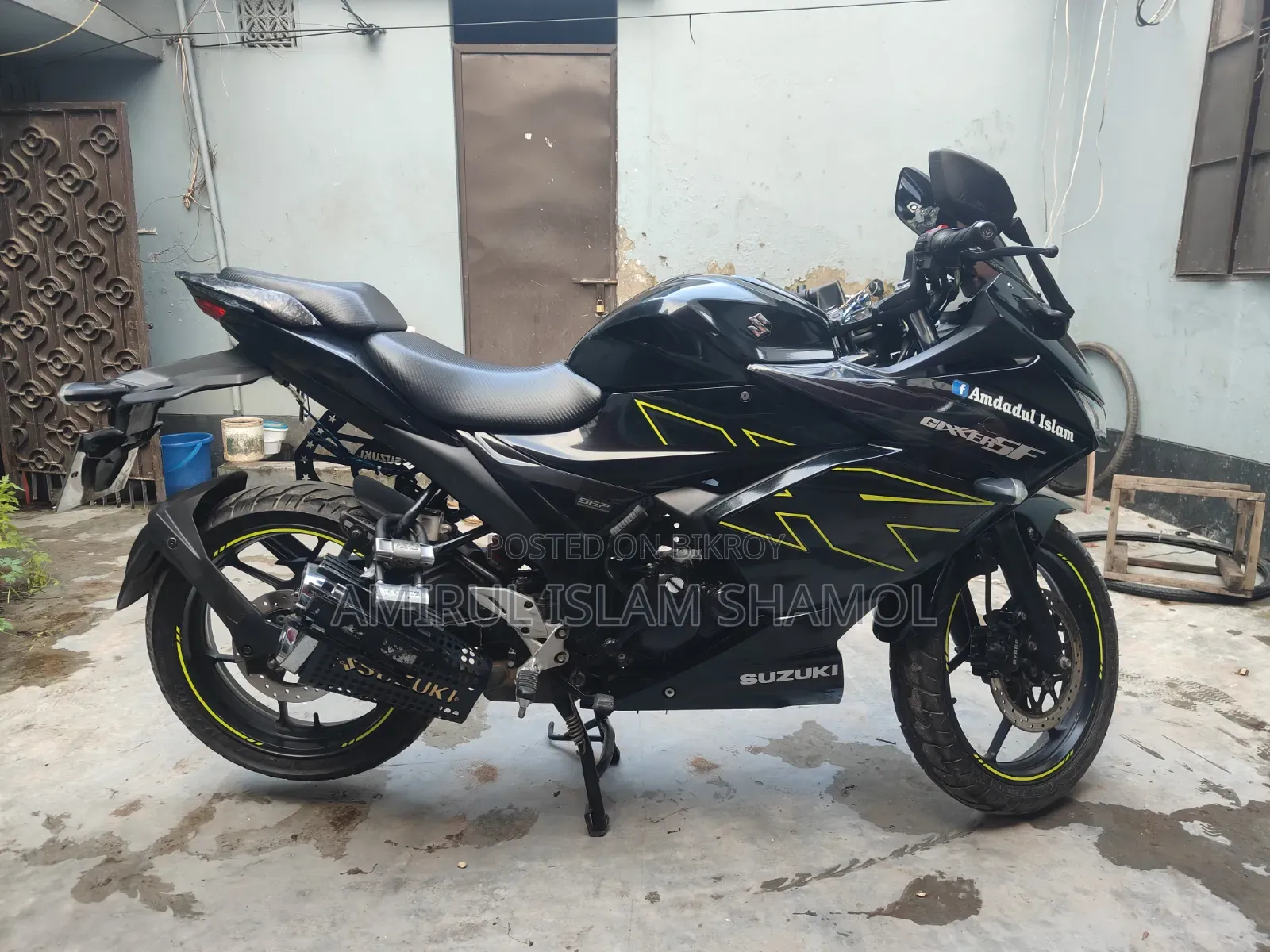 Suzuki Gixxer SF FI 2024 Black
