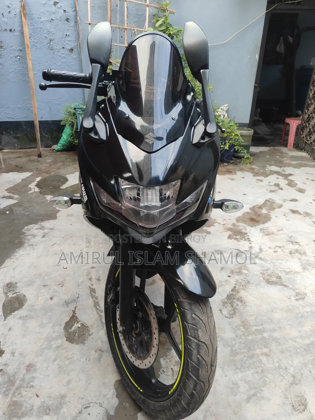 Suzuki Gixxer SF FI 2024 Black