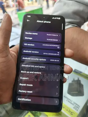 Xiaomi Redmi Note 13 256 GB Black