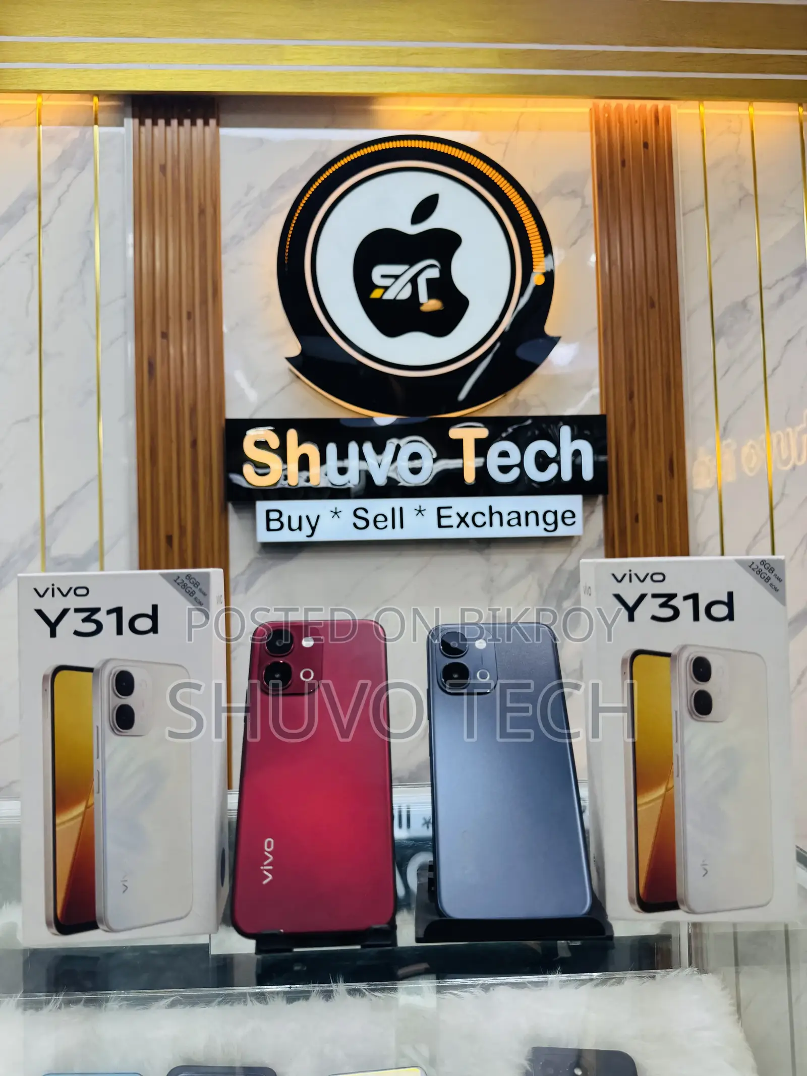 Vivo Y31d 128 GB Red