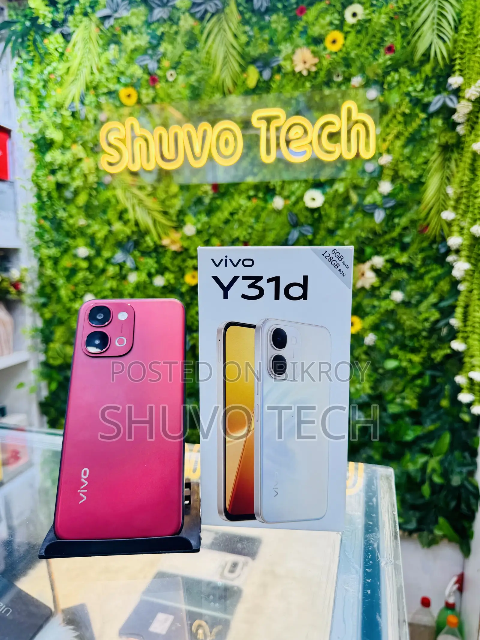 Vivo Y31d 128 GB Red