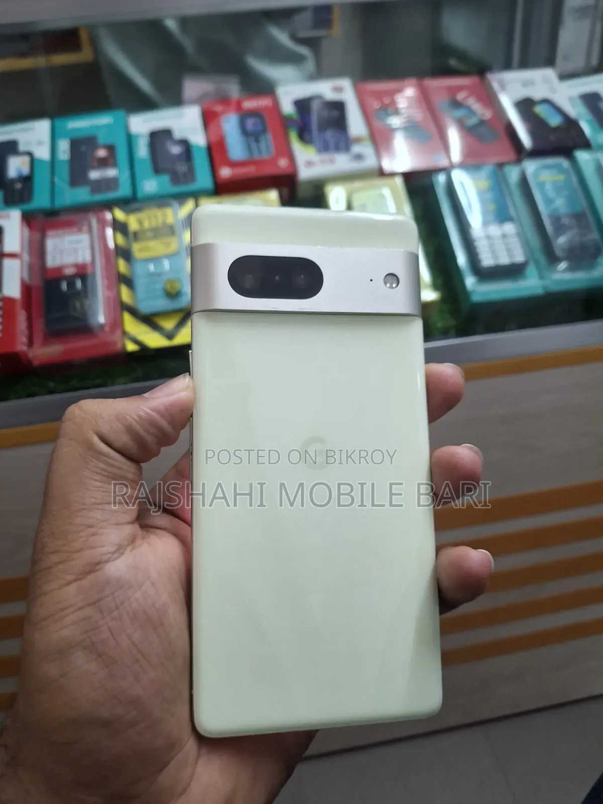 গুগল পিক্সেল ৭ ১২৮ জিবি হলুদ
