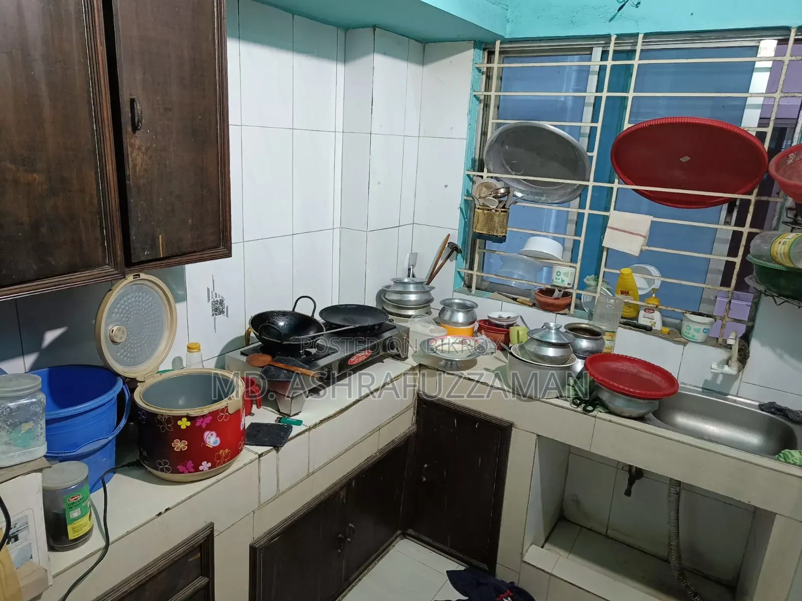2-Bedroom Apartment in Kapotakkho Murshidee, Mohammadpur for Rent