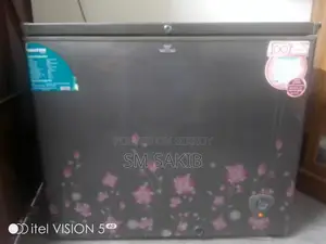 Old fridge will be sold to buy a new fridge.