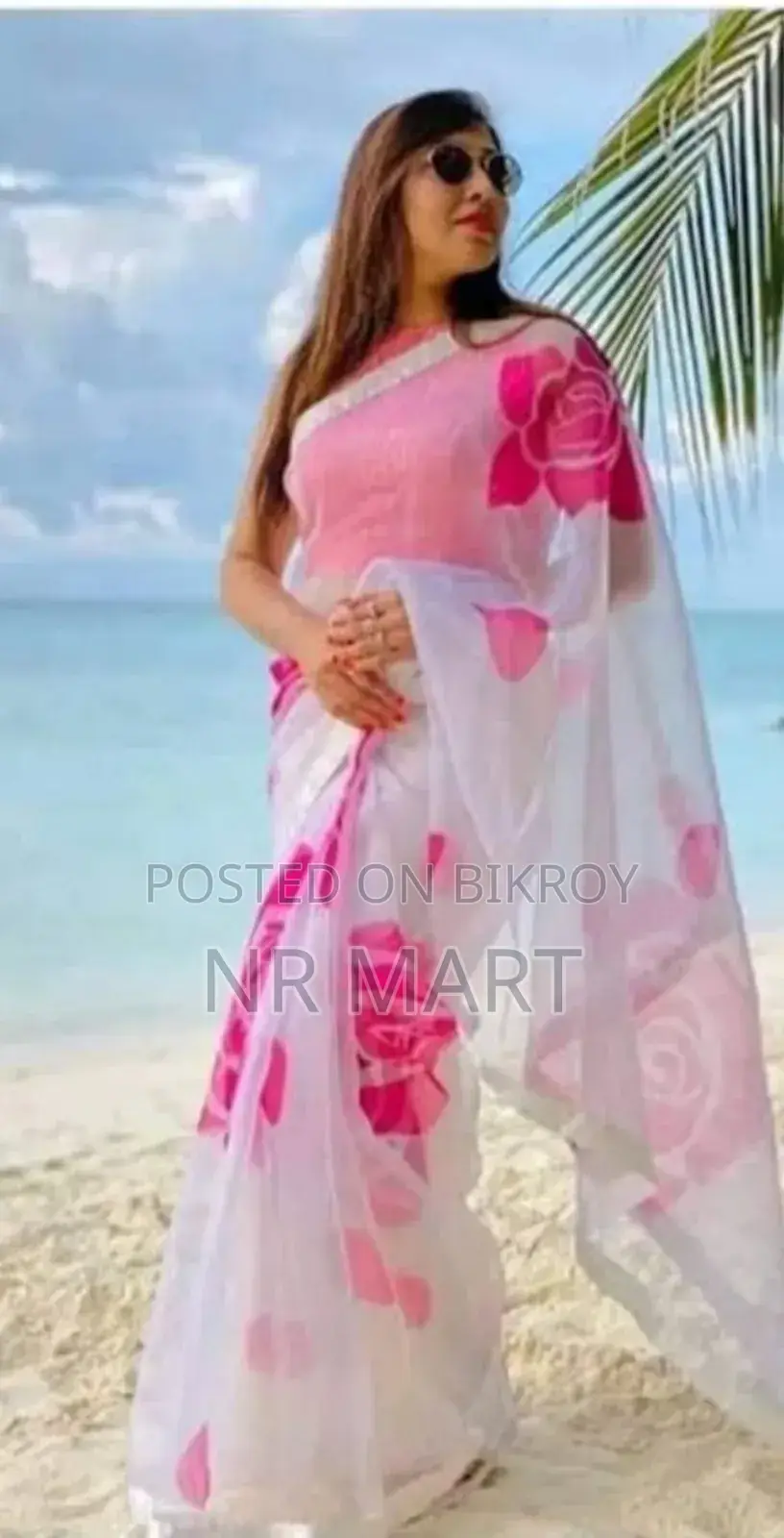 Tuli's Handprint Half Silk Saree