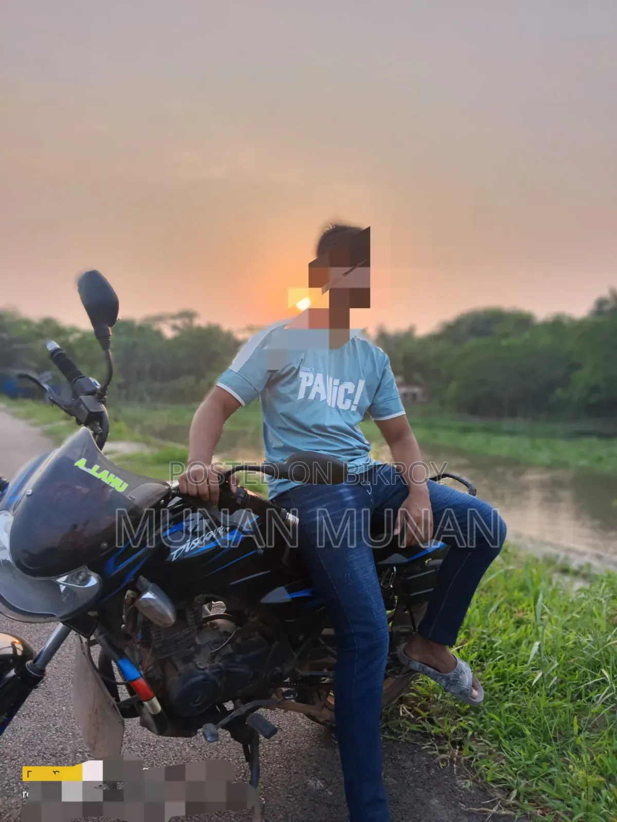 Bajaj Discover 135 2009 Blue