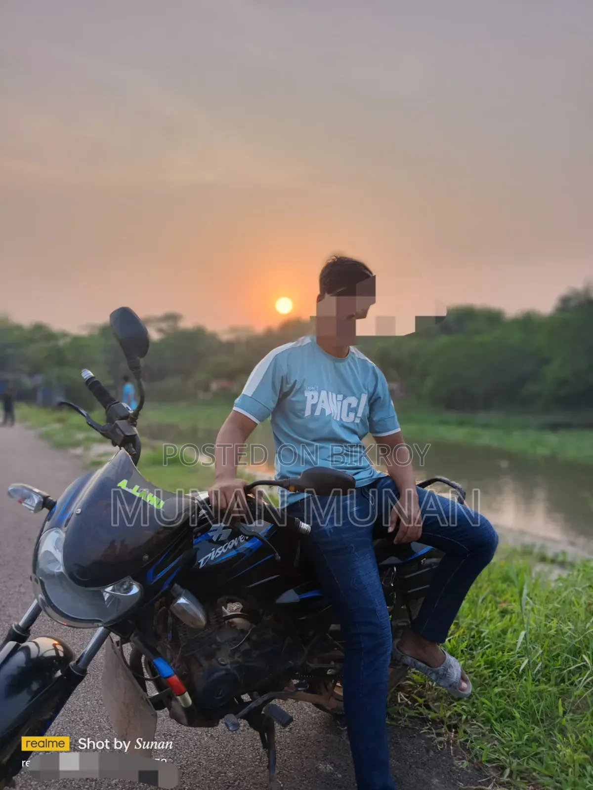 Bajaj Discover 135 2009 Blue
