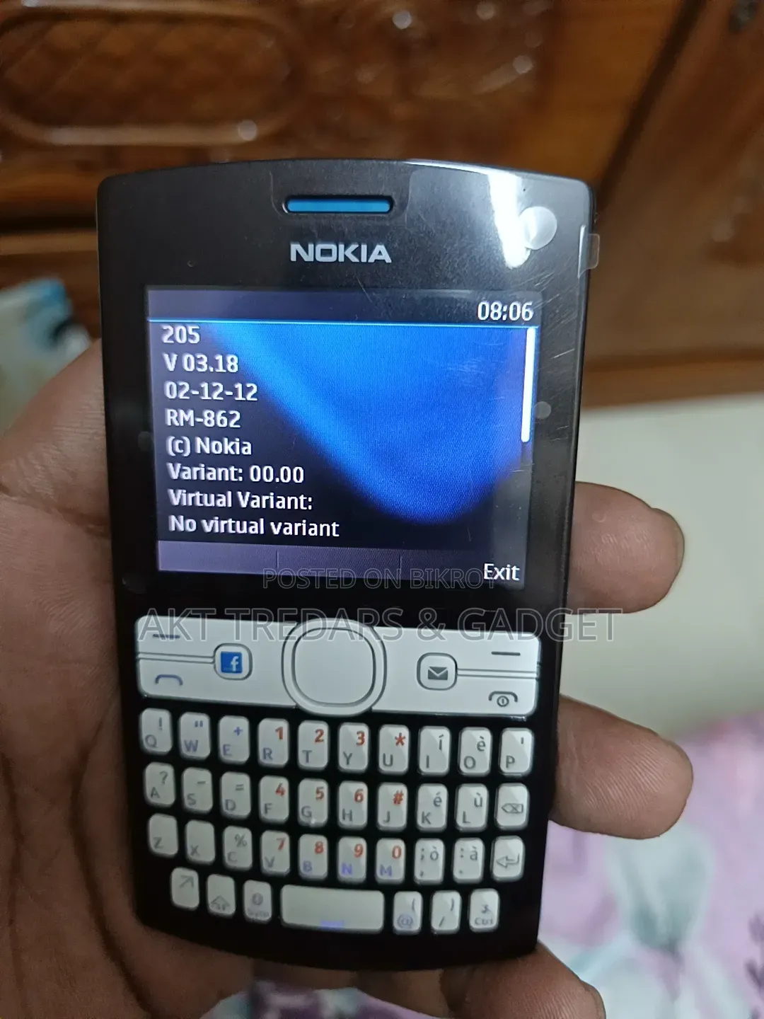 New Nokia Asha 205 Blue