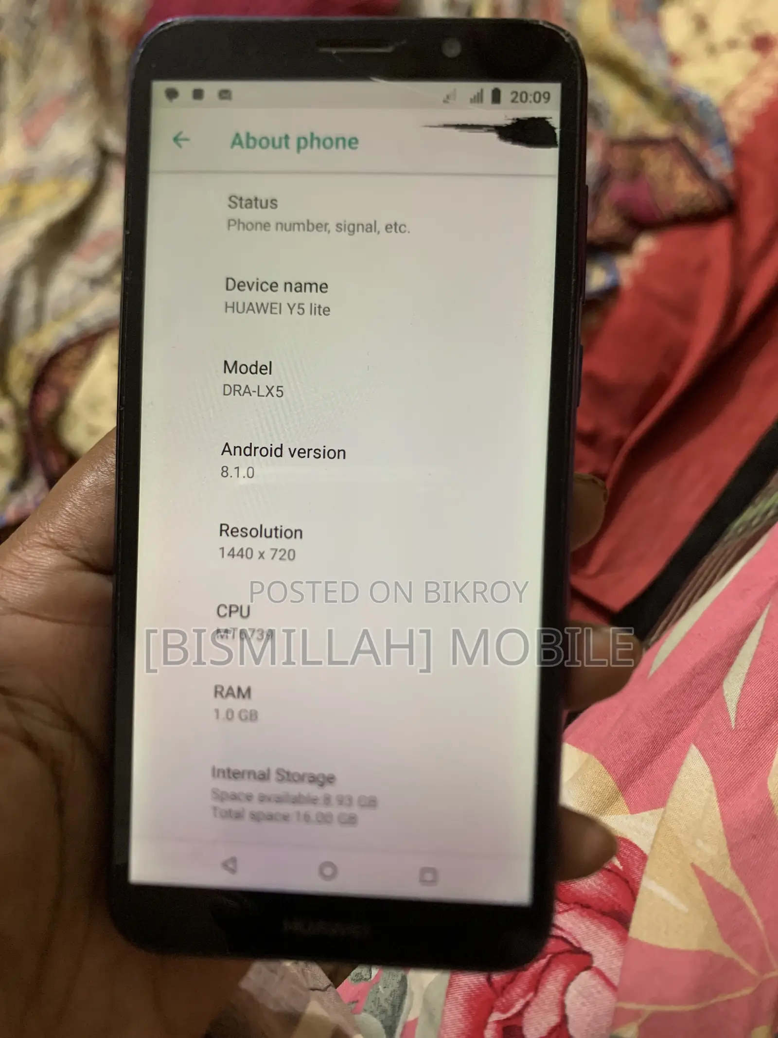 Huawei Y5 Lite 16 GB Blue