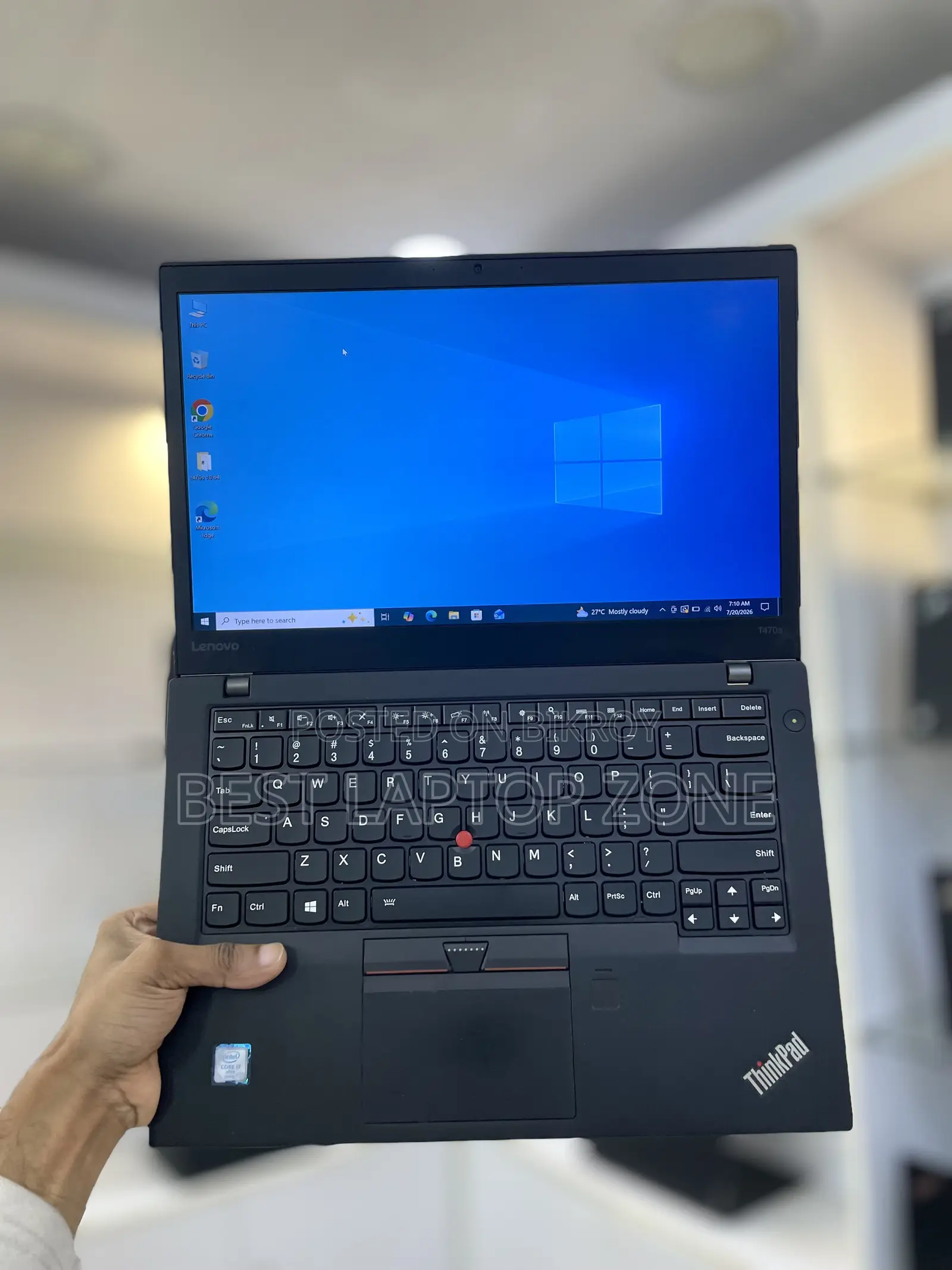 Laptop Lenovo ThinkPad T470s 8GB Intel Core i7 SSD 256GB