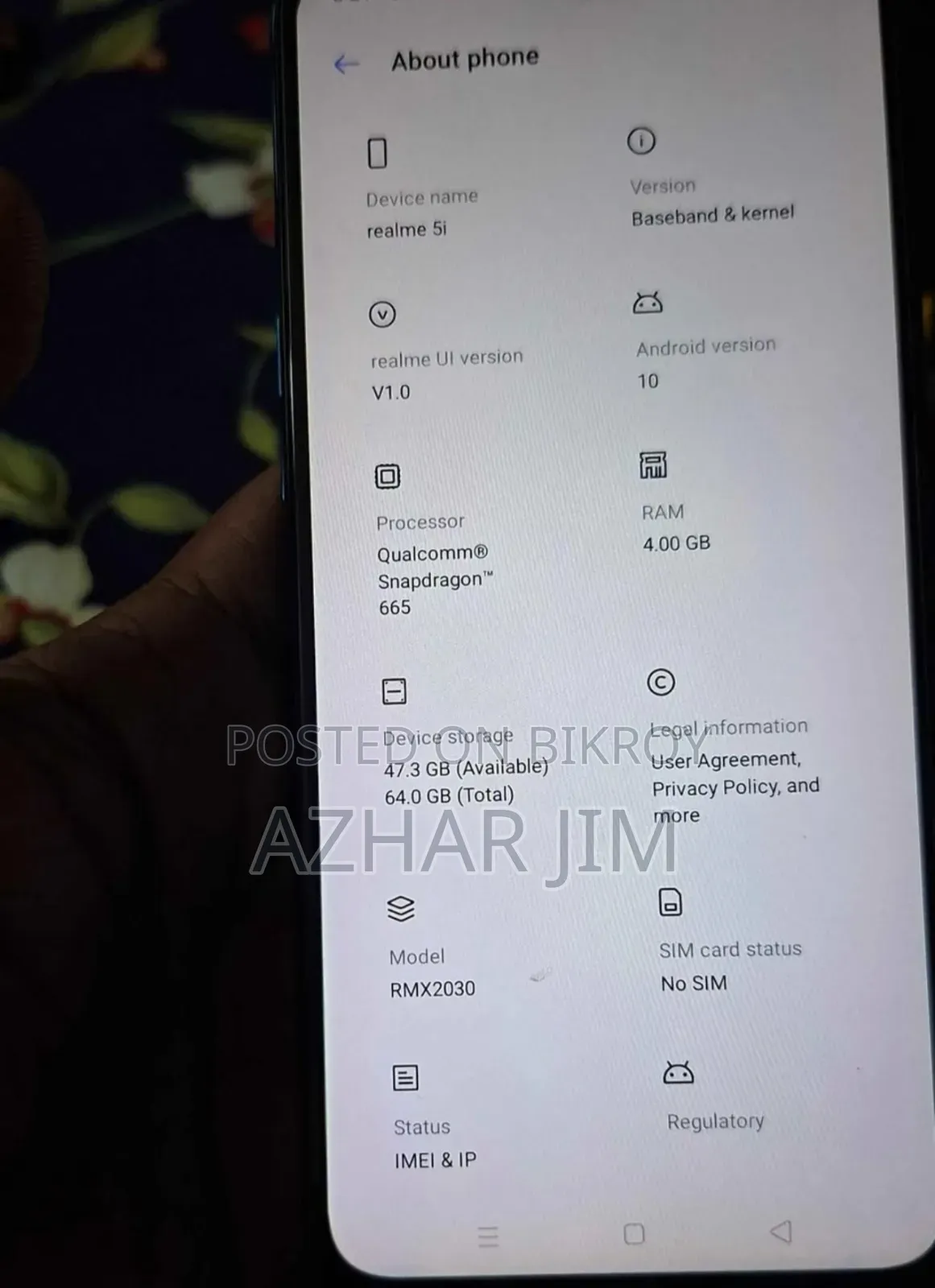 Realme 5i 64 GB Blue