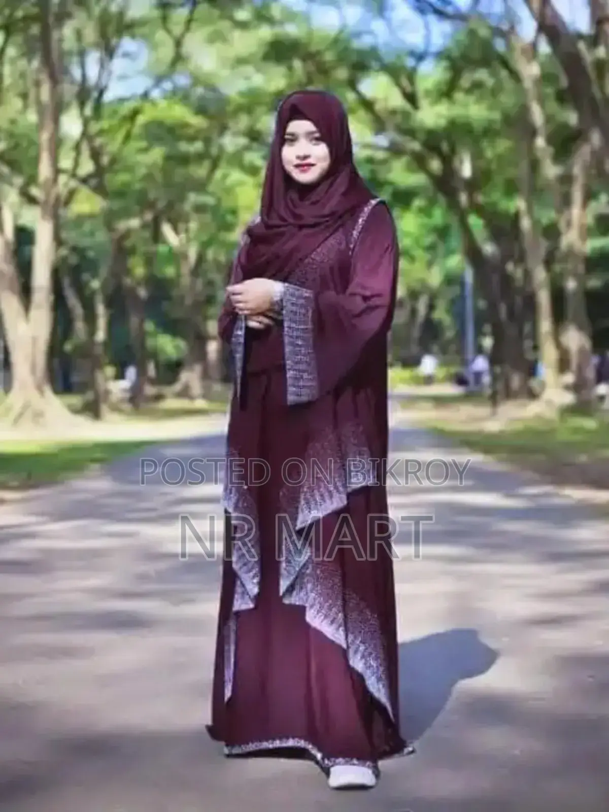 AFC/24 Butterfly Design Burqa