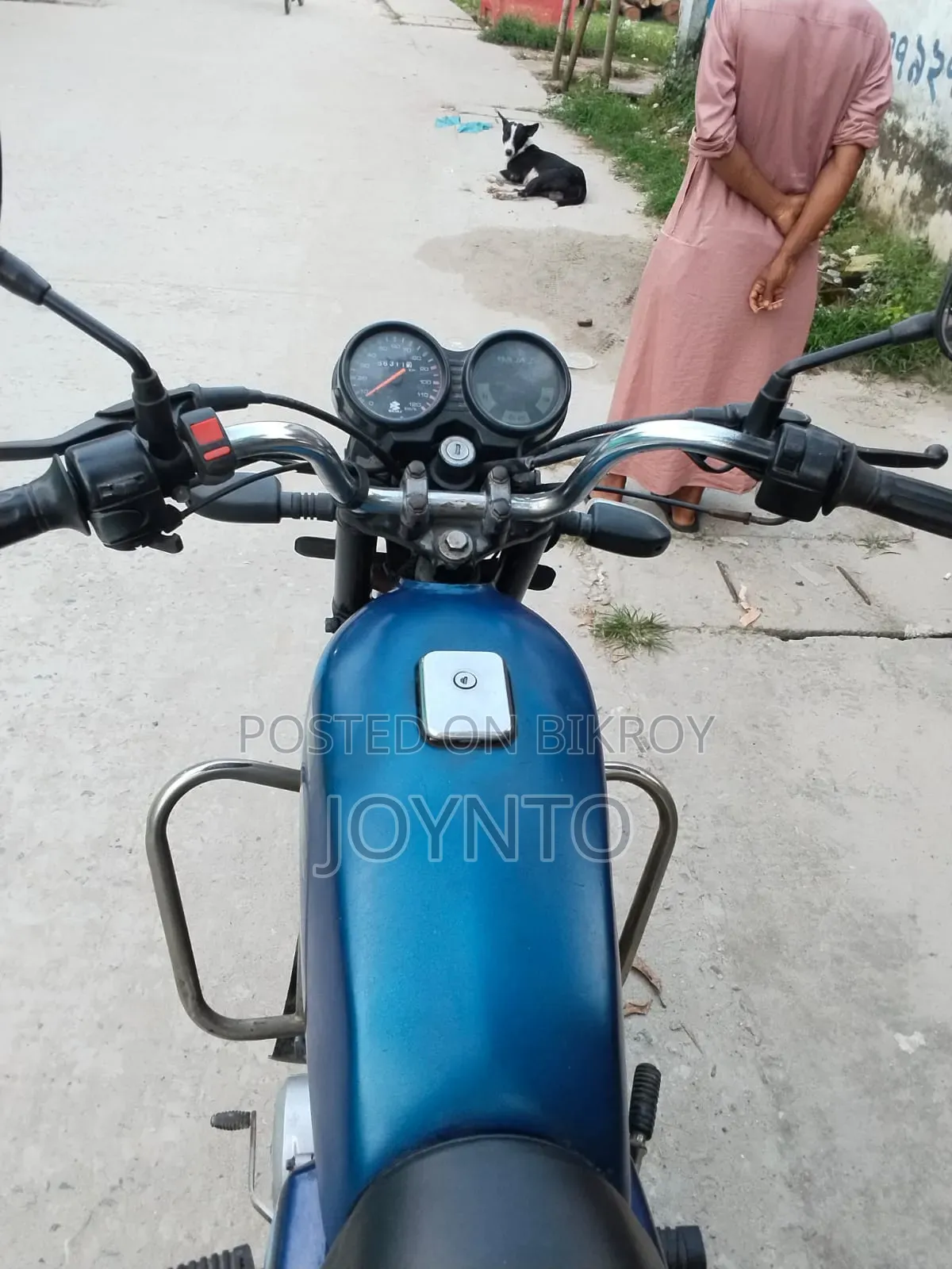 Bajaj Boxer 100 2015 Blue