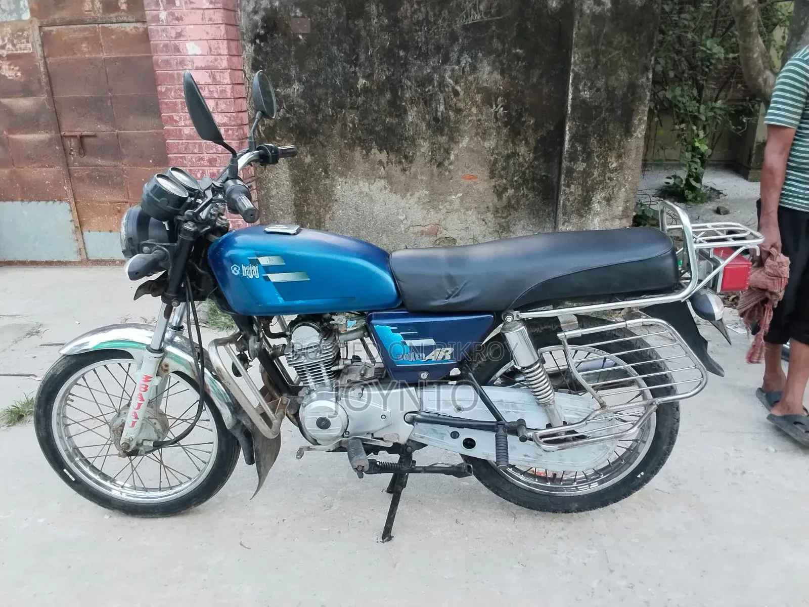 Bajaj Boxer 100 2015 Blue