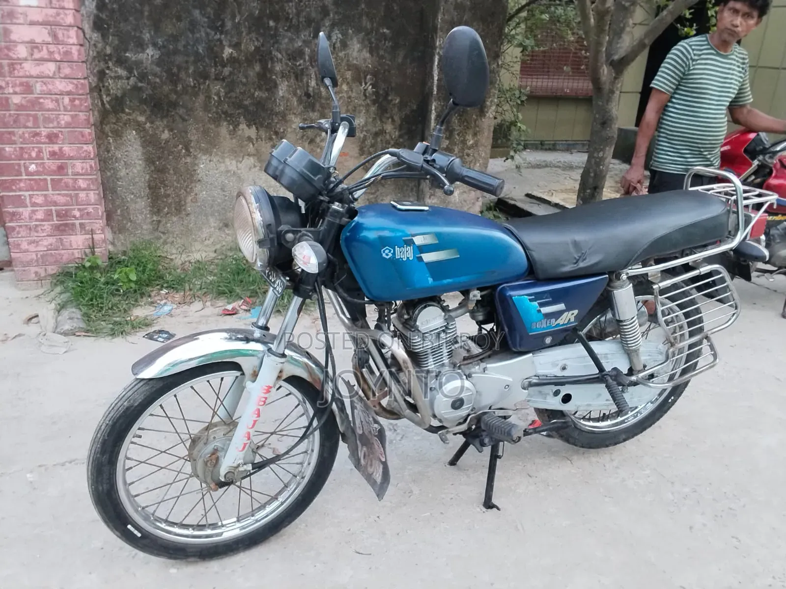 Bajaj Boxer 100 2015 Blue