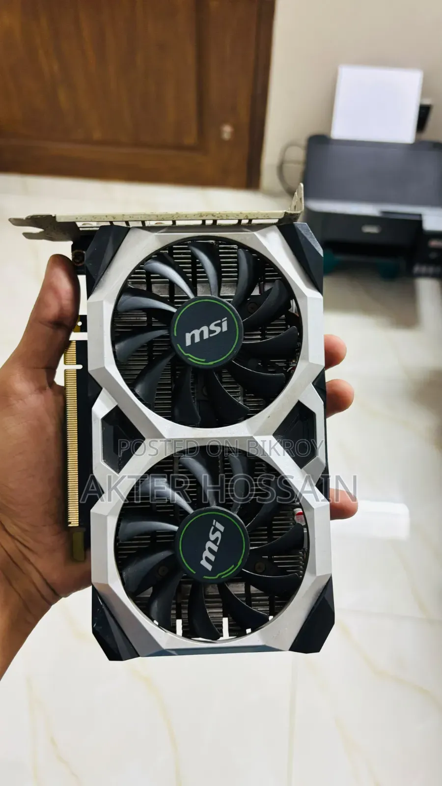 MSI GTX 1650 Super Ventus Xs Oc 4gb Graphics Card
