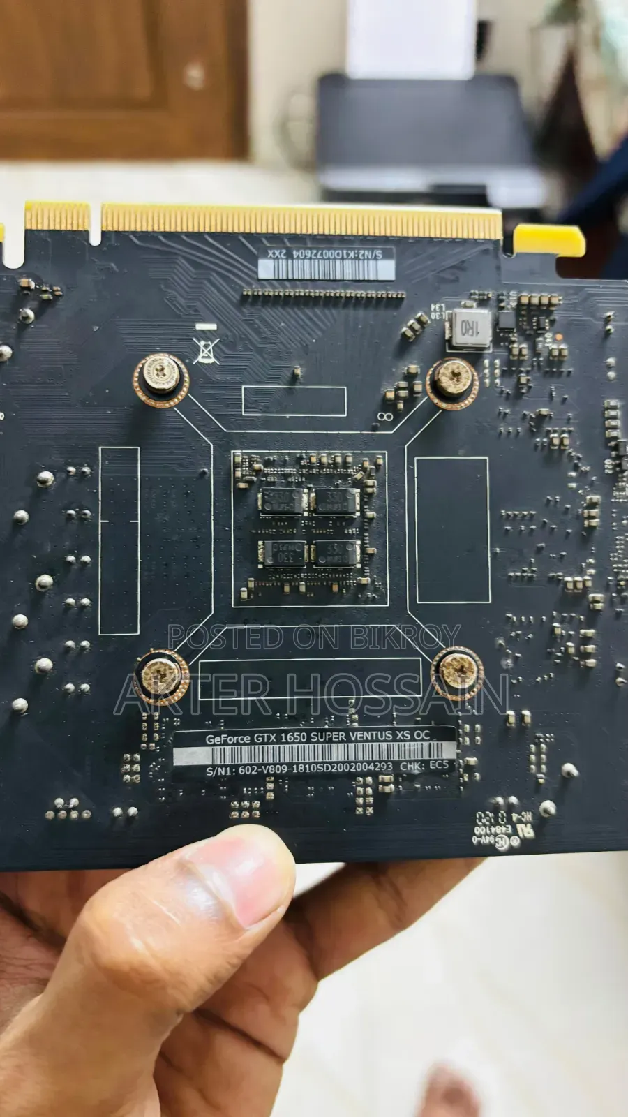 MSI GTX 1650 Super Ventus Xs Oc 4gb Graphics Card