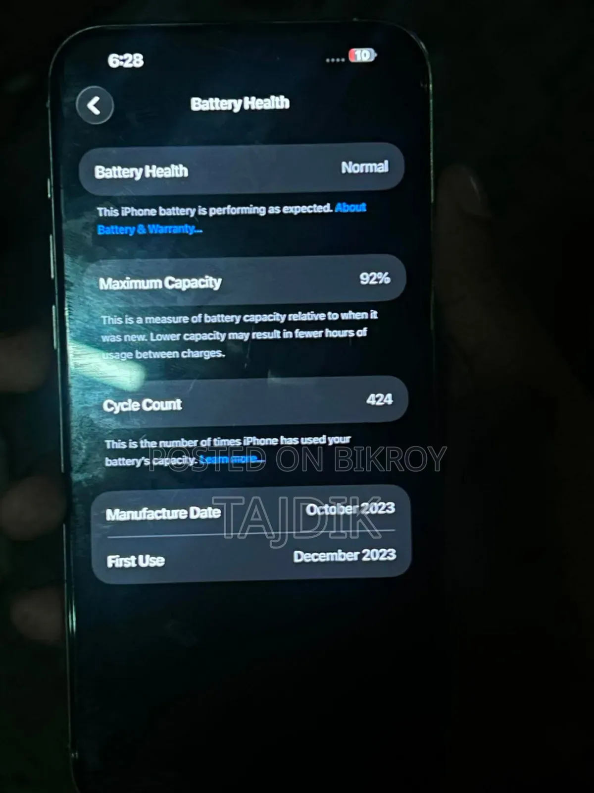 Apple iPhone 15 Pro Max 256 GB White