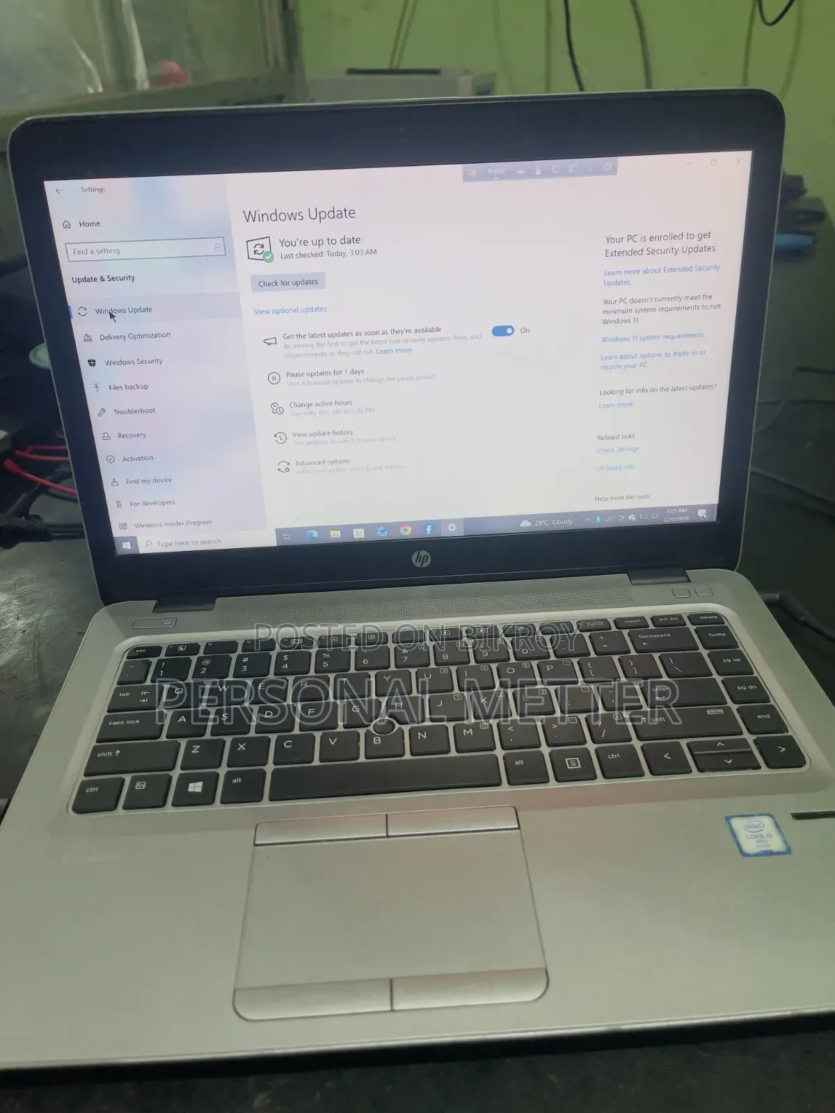 Laptop HP EliteBook 840 G3 16GB Intel Core i5 HDD+SSD 256GB