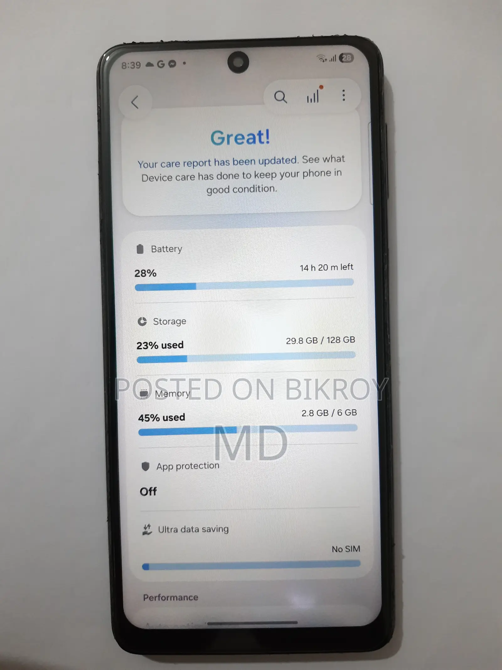 স্যামসাং গ্যালাক্সি এম৫৩ ১২৮ জিবি