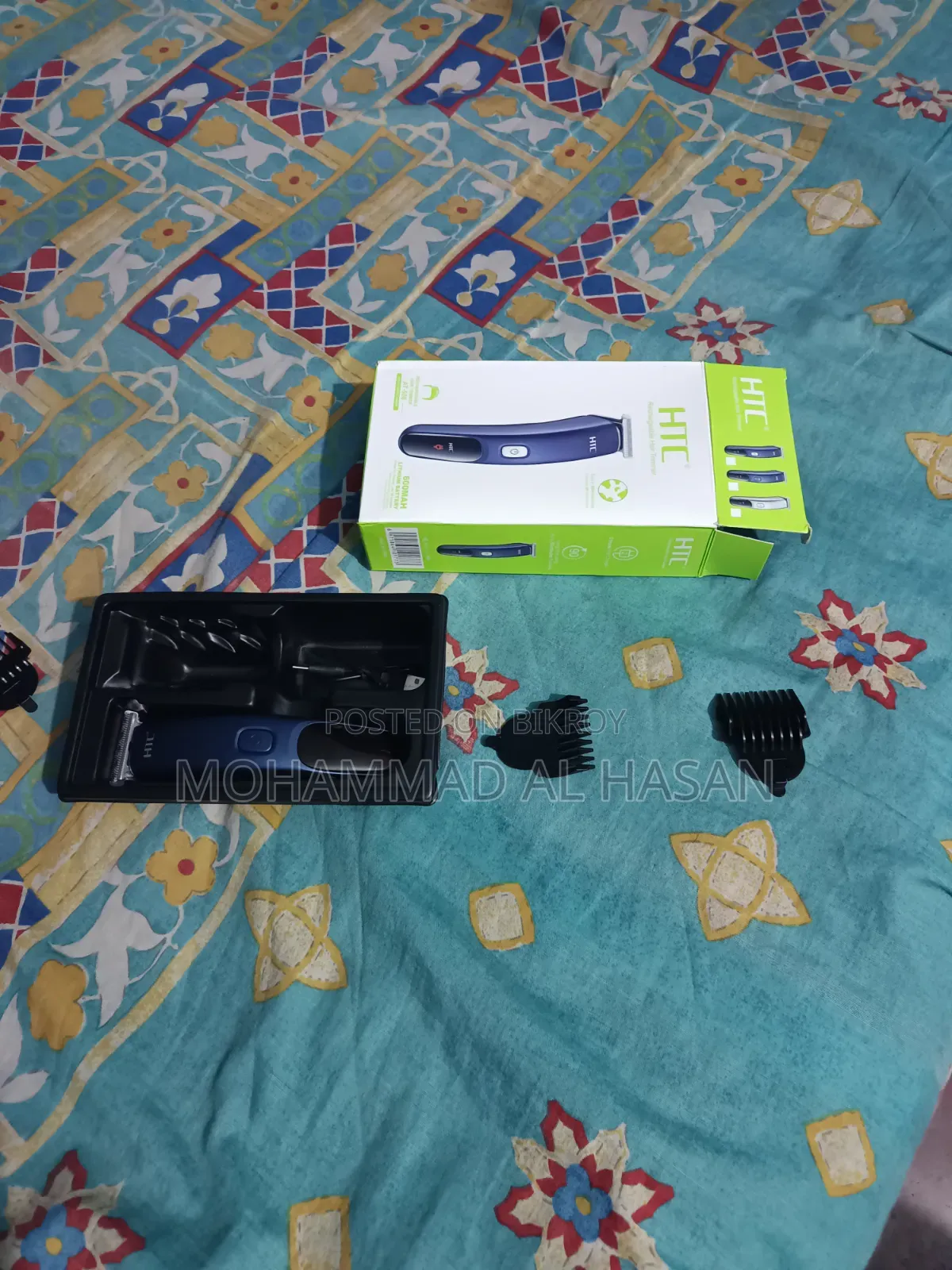 New Premium HTC Rechargeable Hair Trimmer