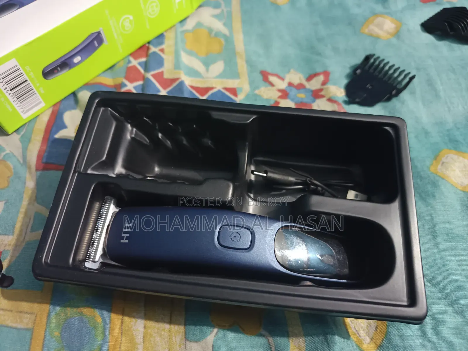 New Premium HTC Rechargeable Hair Trimmer